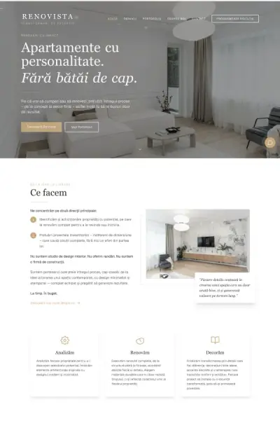 Renovista Website